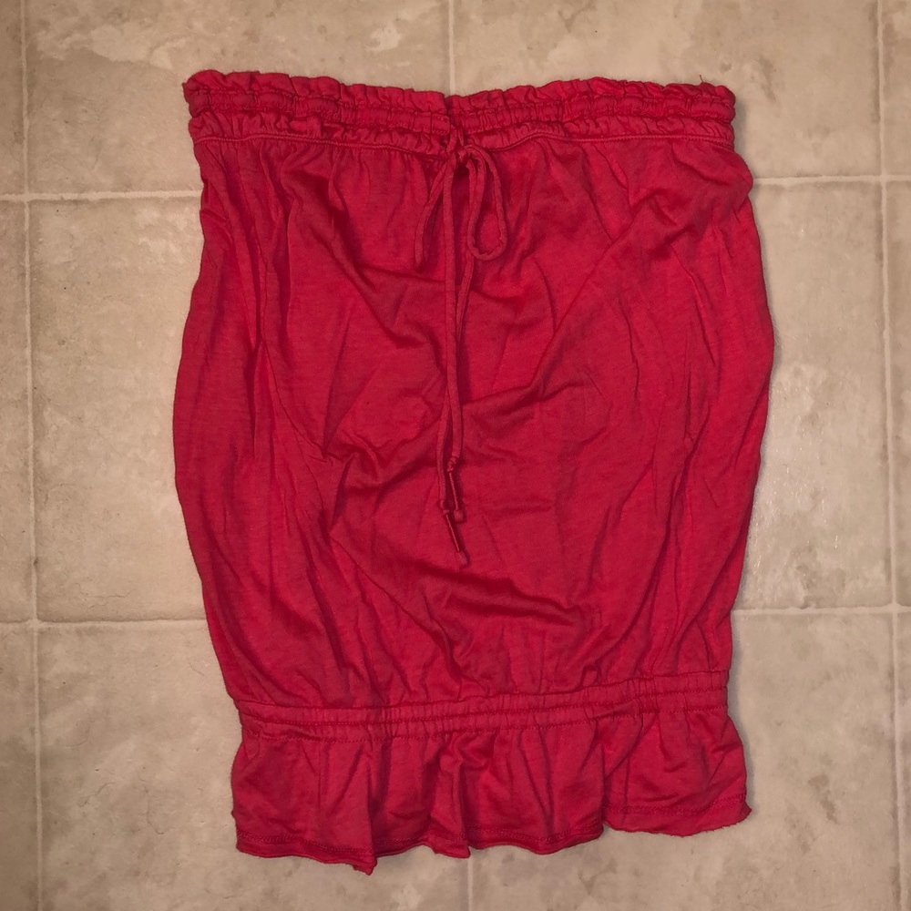 Aerie Ruffle Tube Top